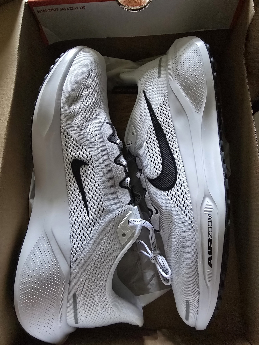 Nike Air Zoom Pegasus 41 TB Running Shoes 10.5 (WHITE)
